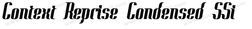 Context Reprise Condensed SSi Bold字体转换